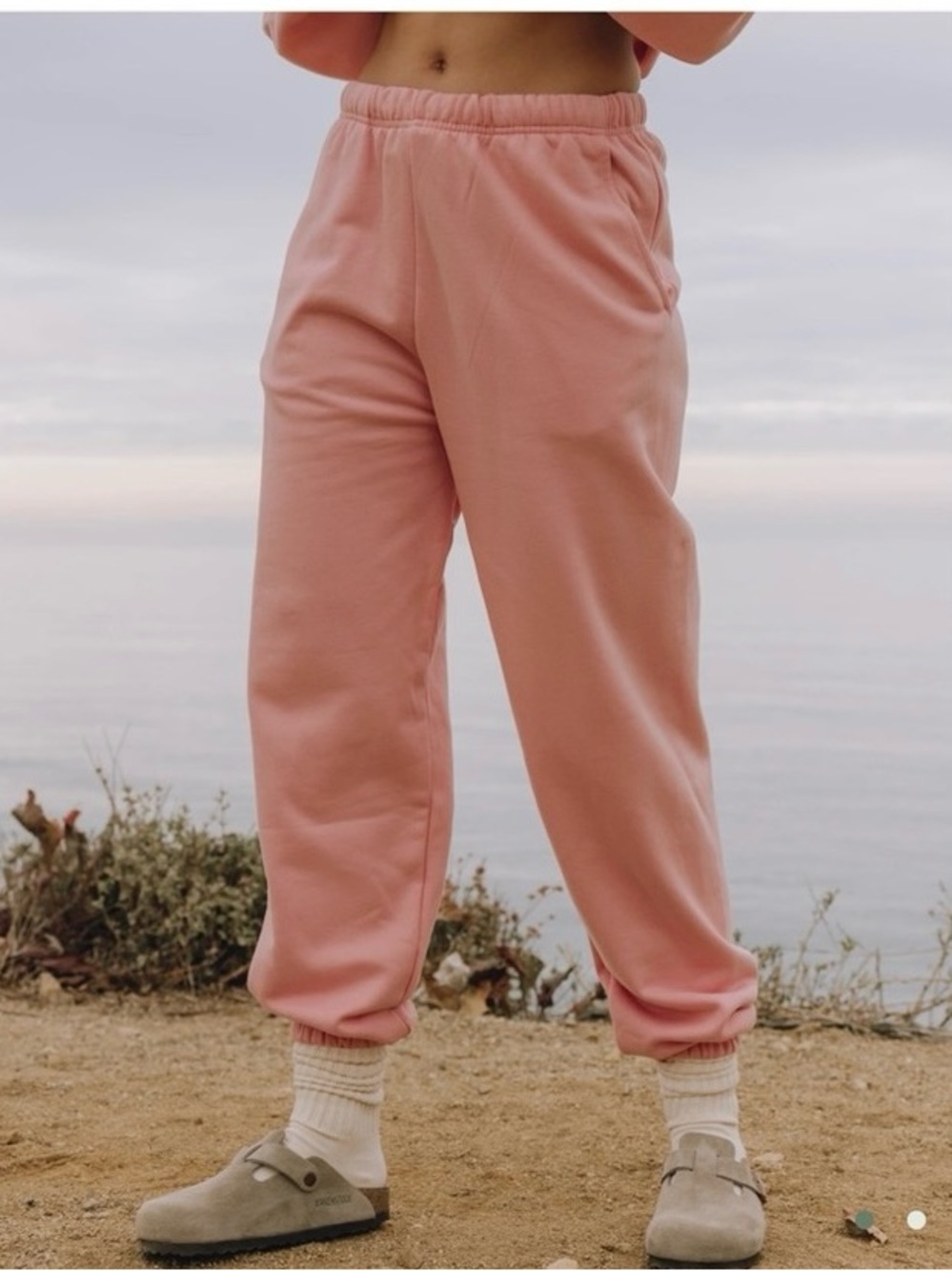 Daily Drills Pink Cotton Sweatpants XS/S NWT